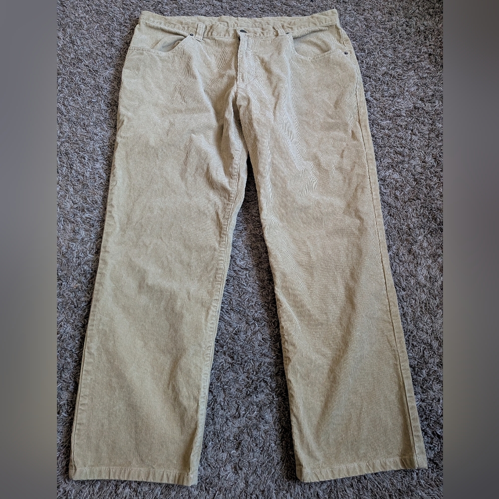 Patagonia Organic Cotton Tan Corduroy 29" Jeans Men's 40W